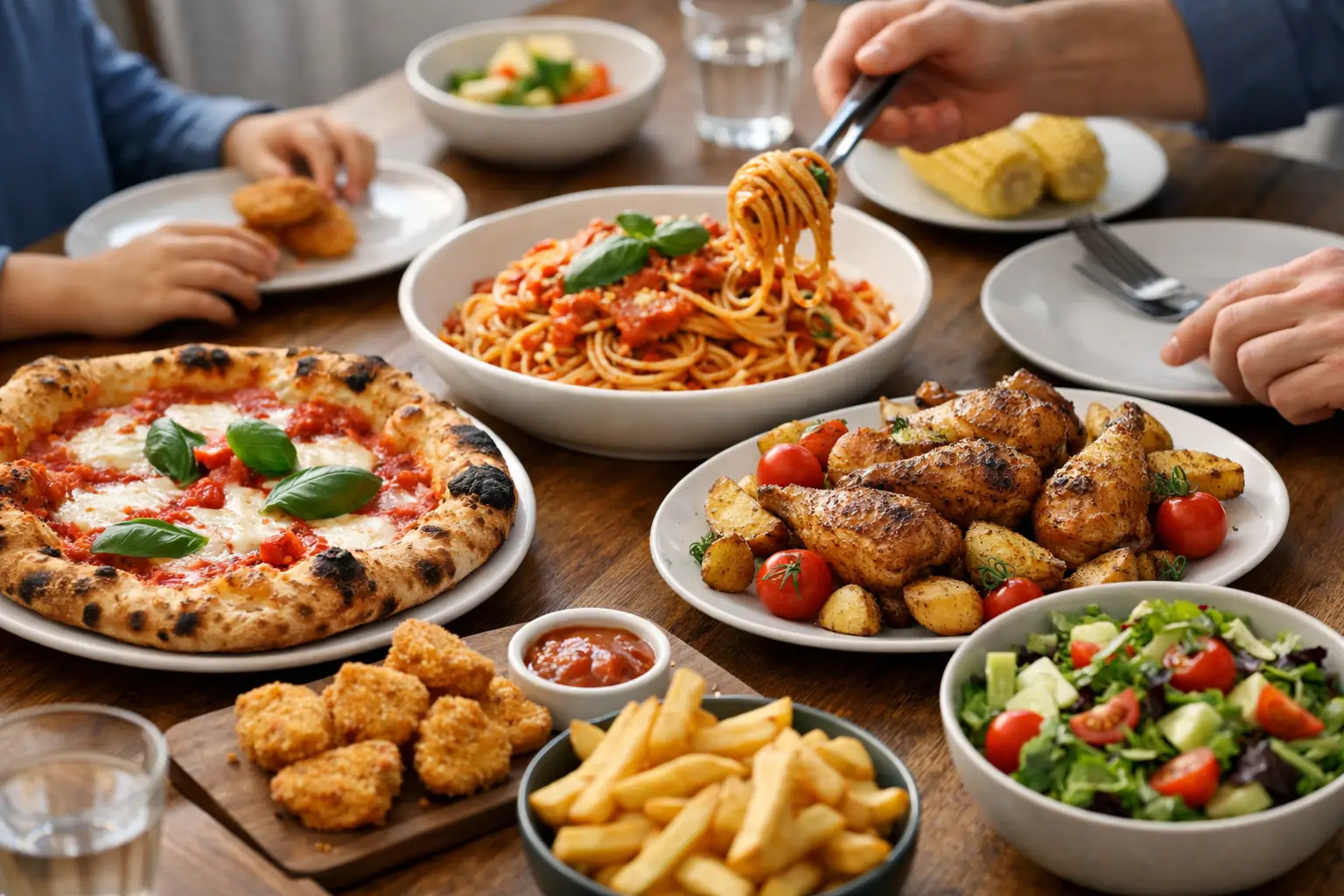 Idee menu cena famiglia che piacciono a tutti