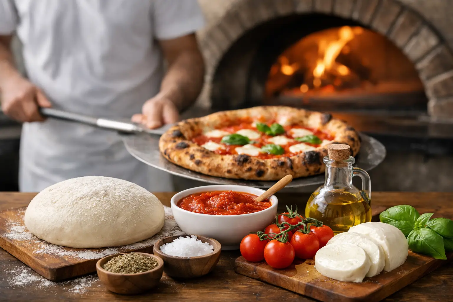Ingredienti pizza napoletana: quali contano