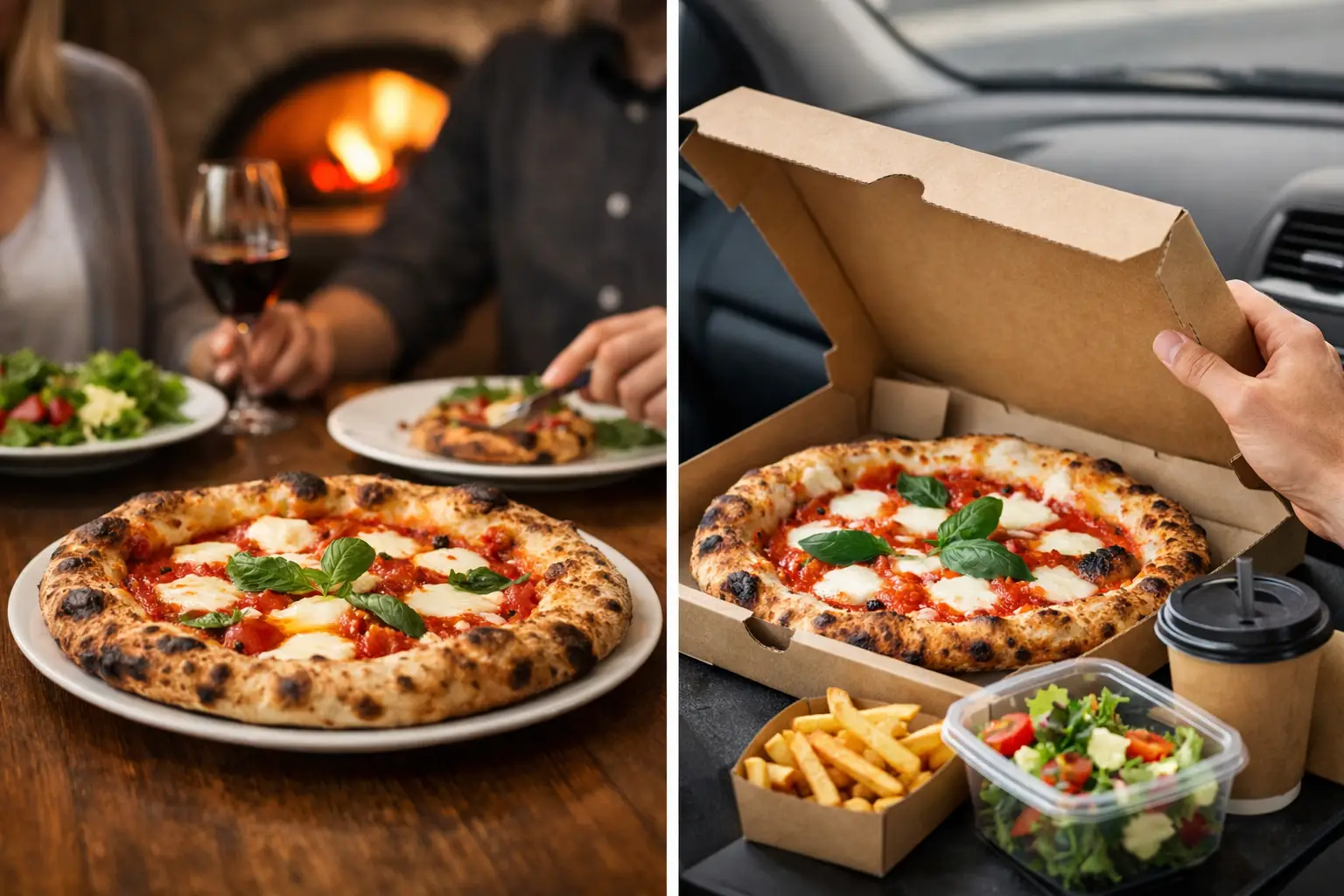 Cena in sala o asporto: cosa scegliere davvero?