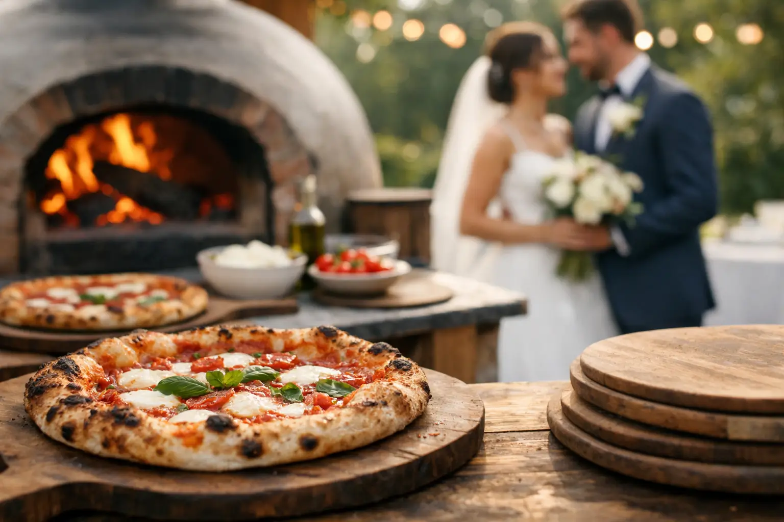 Come scegliere catering pizza per matrimonio