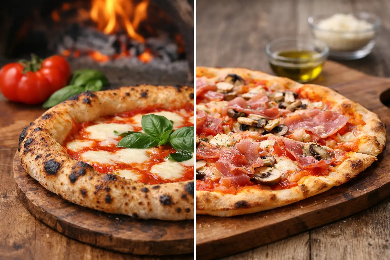 Pizza napoletana vs pizza romana: differenze