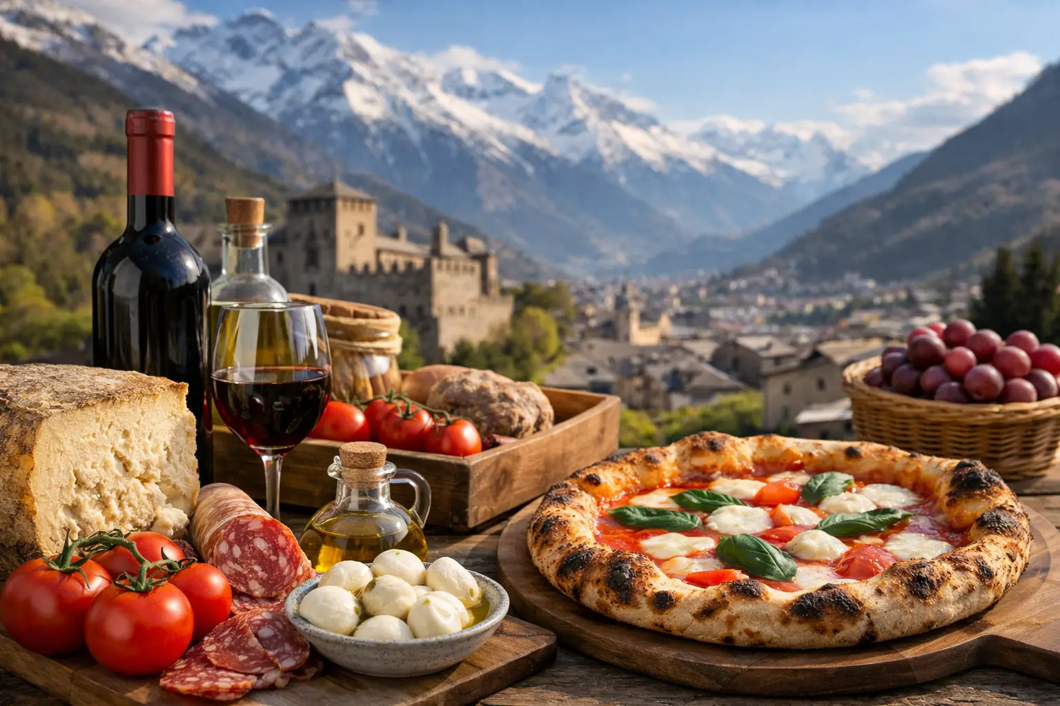 Prodotti campani ad Aosta, scelti con cura