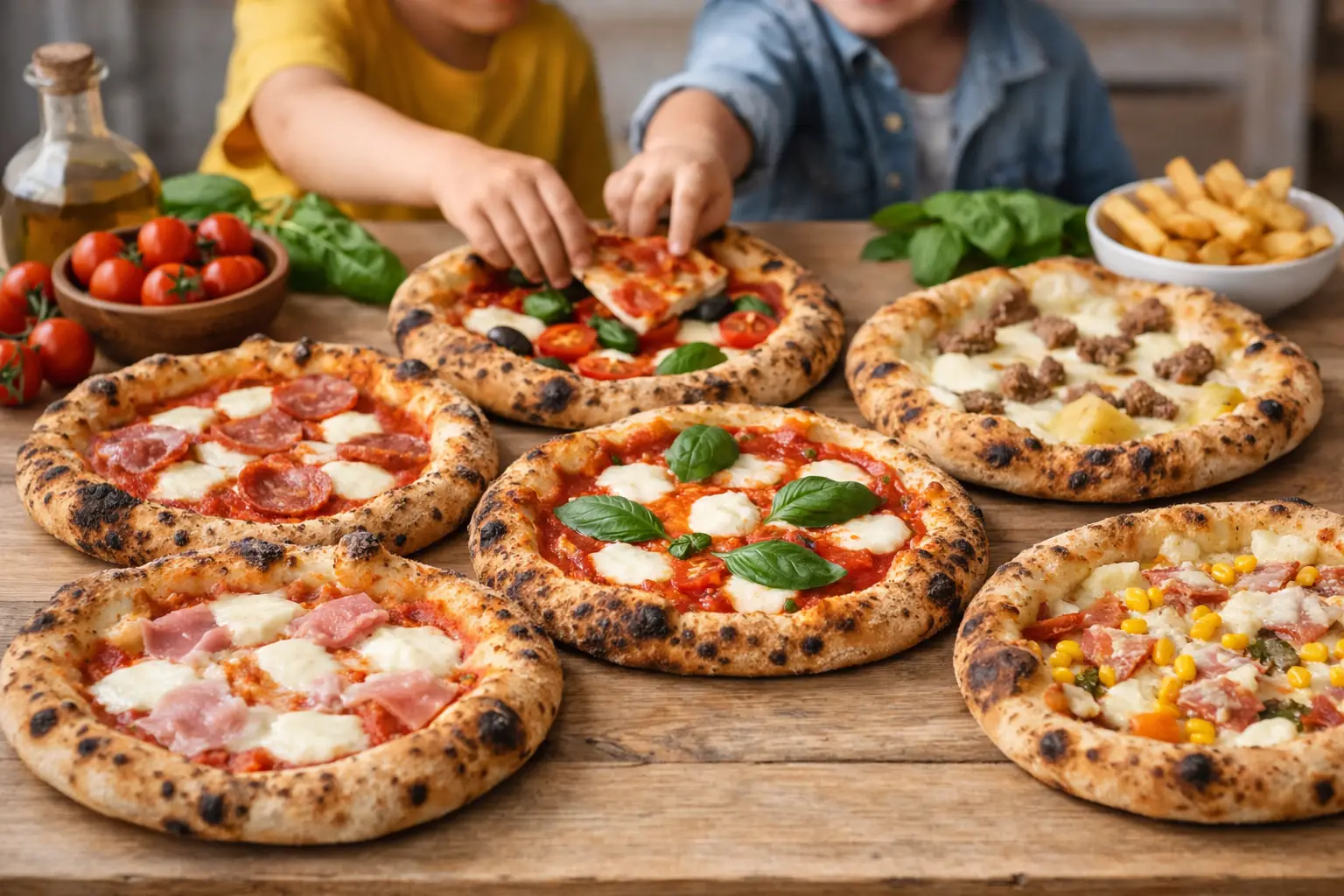 Quale pizza scegliere per bambini? 6 idee
