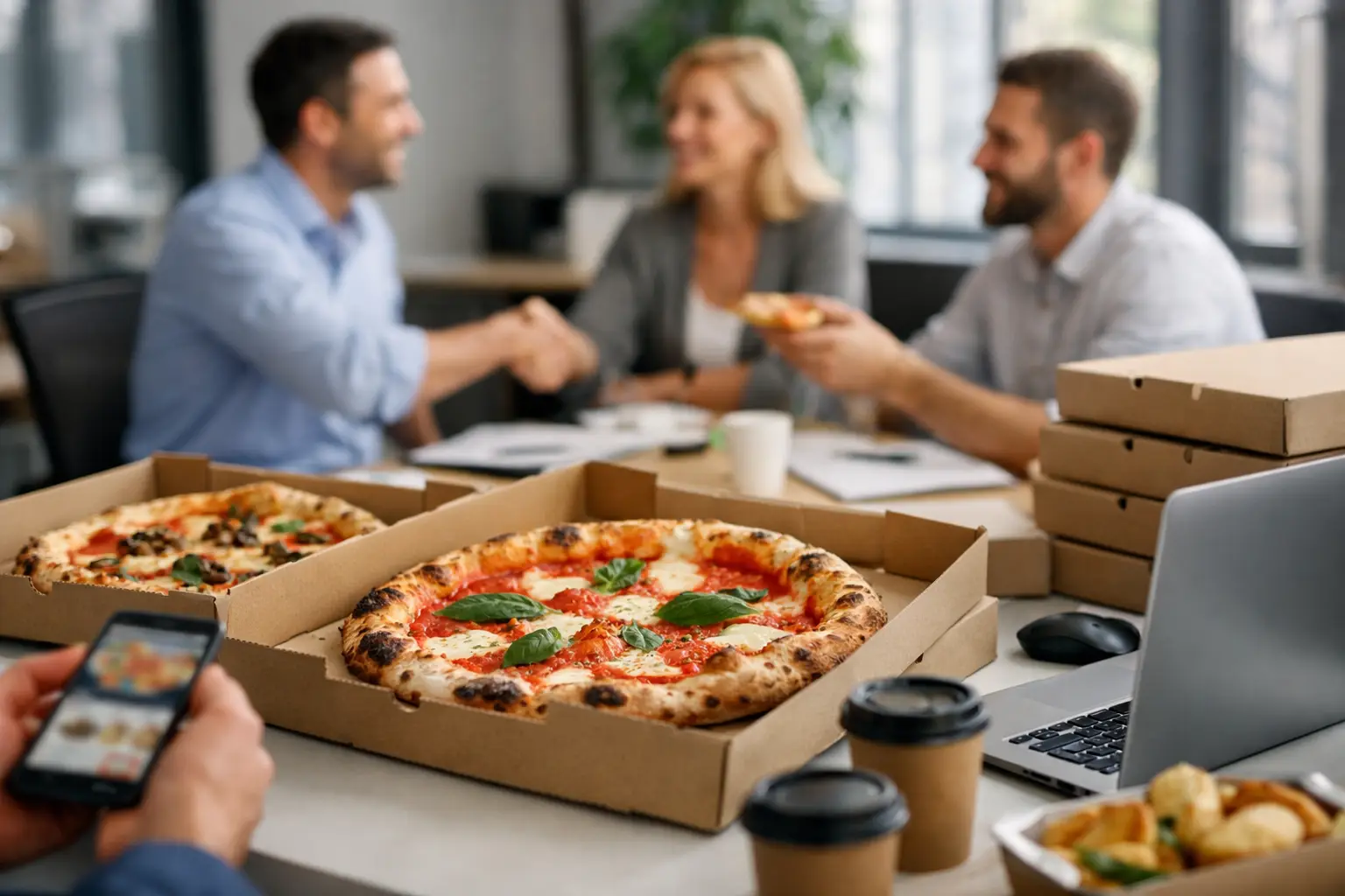Come ordinare pizza per ufficio senza imprevisti