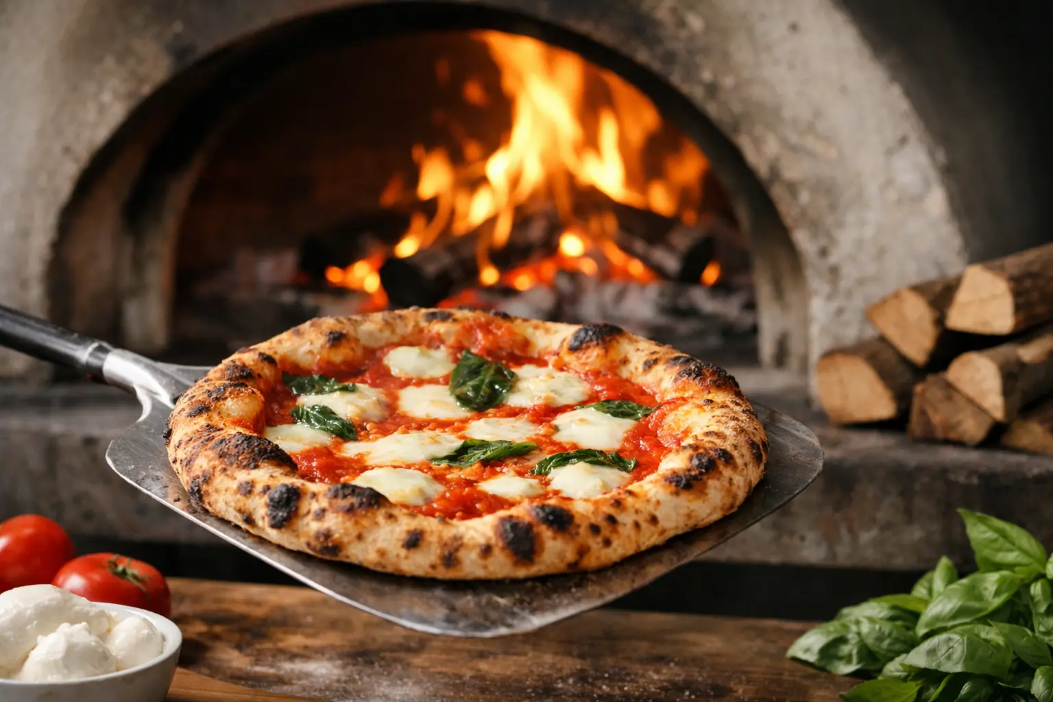 Guida alla cottura pizza nel forno a legna