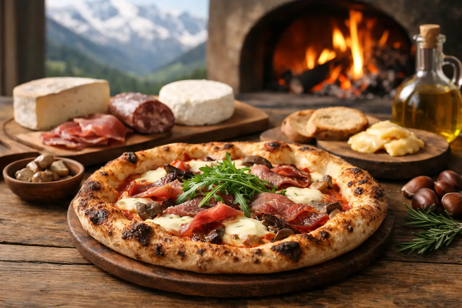 Le migliori pizze con prodotti valdostani