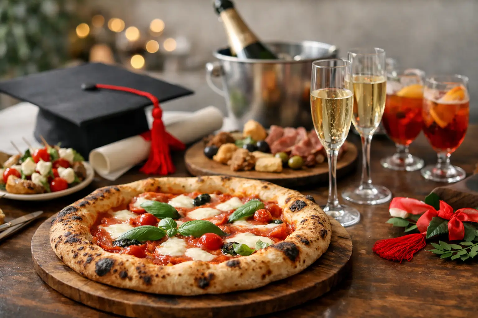 Menu festa laurea: idee che fanno festa