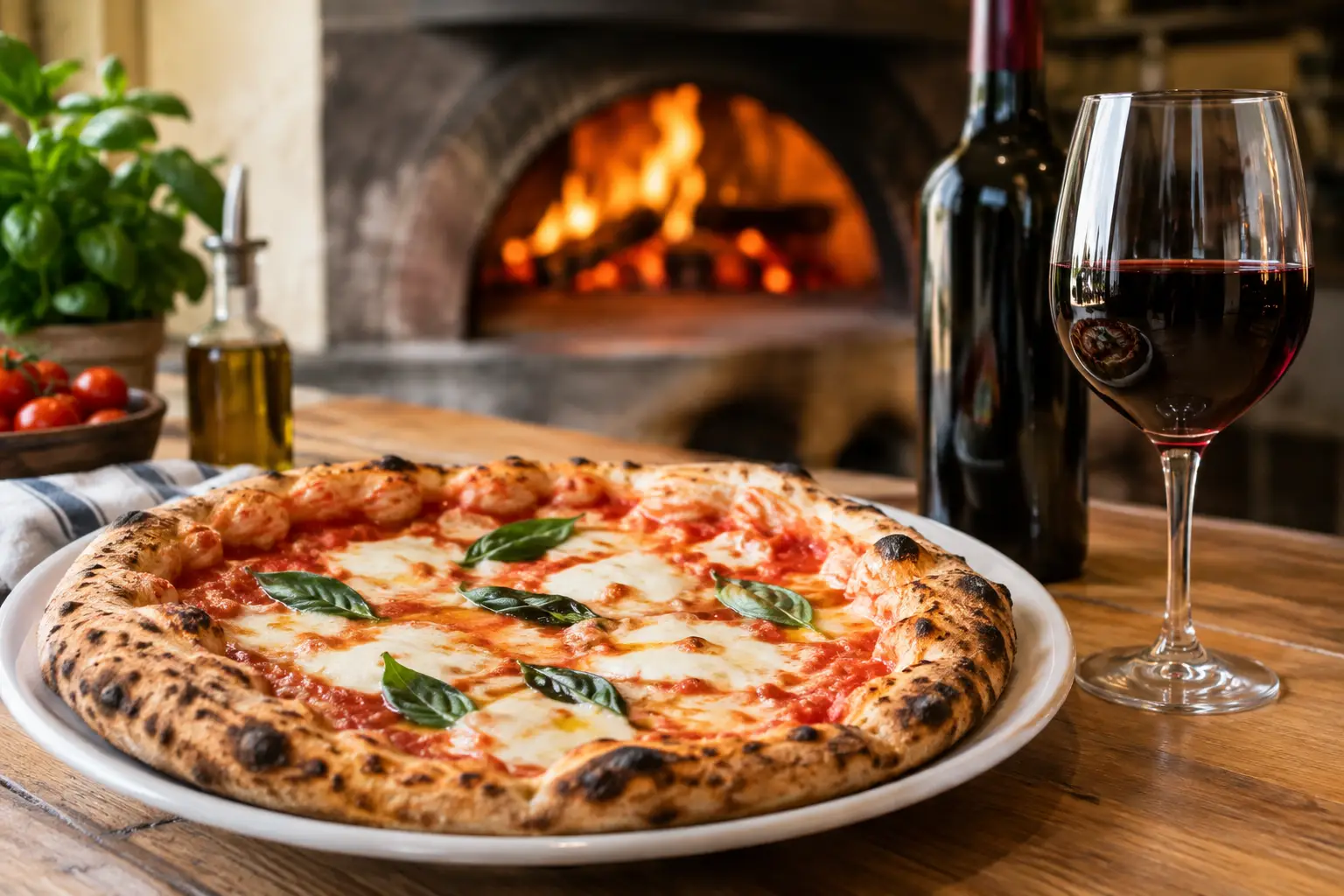 I migliori vini con pizza: abbinamenti giusti