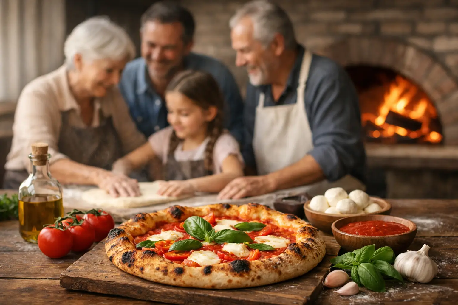 Tradizione familiare in cucina, sapore di casa