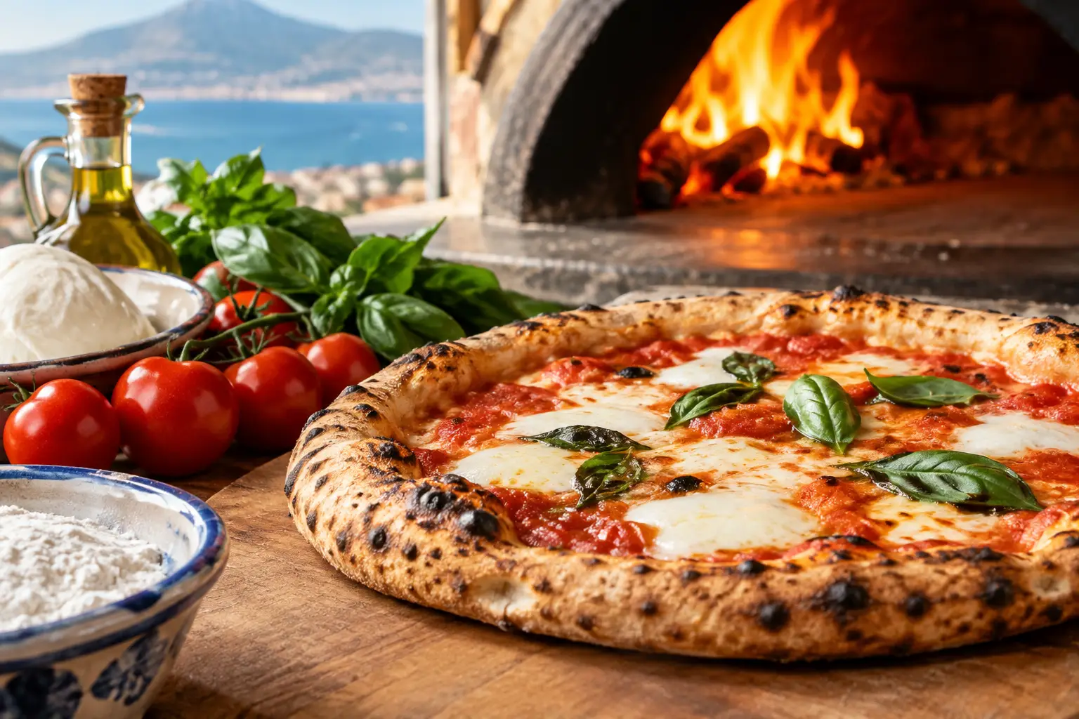 Filiera ingredienti campani e pizza autentica