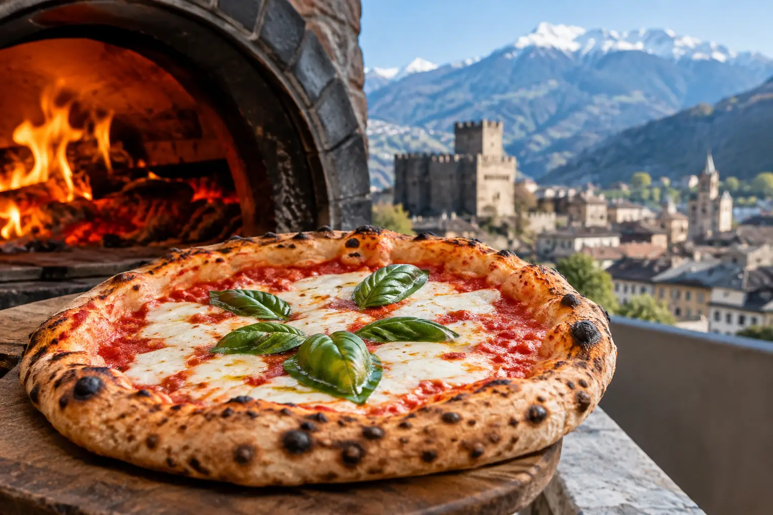 Guida pizza napoletana per turisti ad Aosta