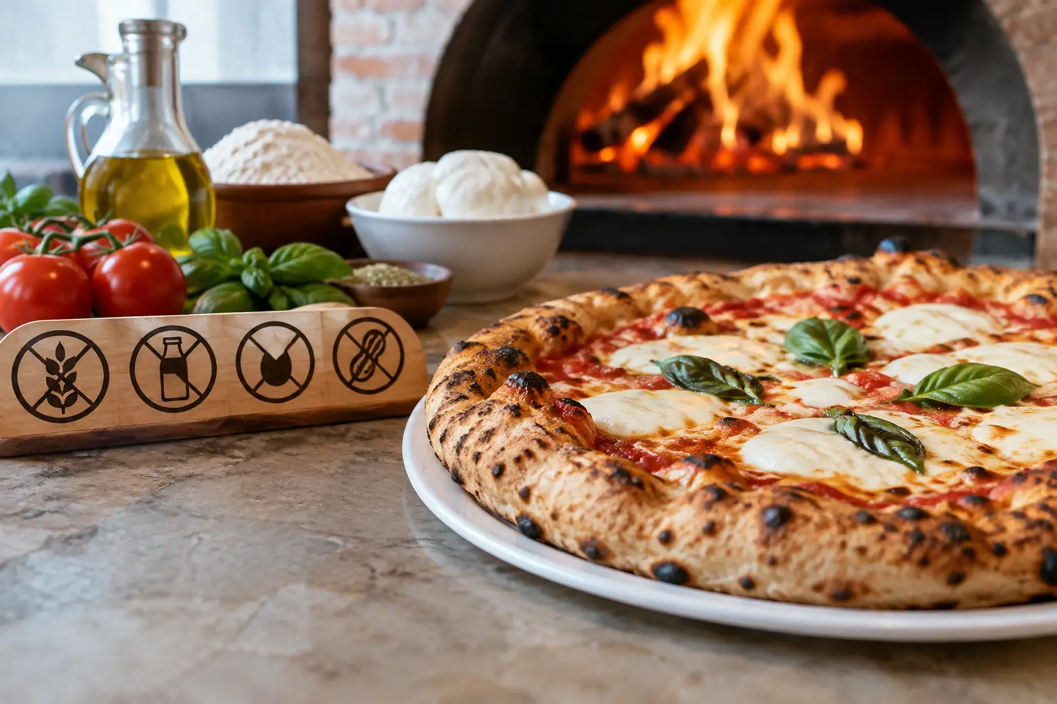 Pizzeria che accetta allergie alimentari